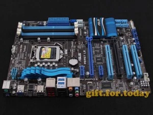 ASUS P8P67 LE Sockel/H2 1155 Intel P67 DDR3 USB 3.0 ATX Mainboard mit I/O - Bild 1 von 4
