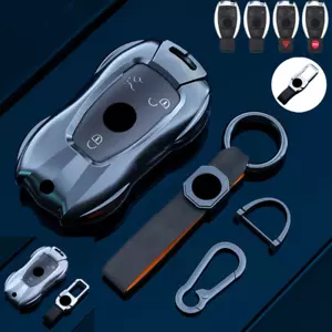 Zinklegierung Auto Schlüsselanhänger Etui Abdeckung für Mercedes Benz A B C E S G M SLK ML GLA GLK - Bild 1 von 13