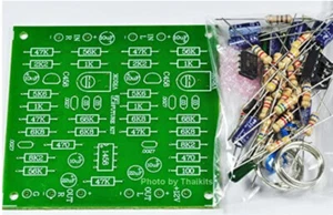 Stereo Bass Booster 150Hz to 250Hz for small speakers amplifier Unassembled Kit - Picture 1 of 2