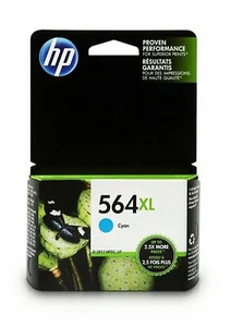 Cartucho de tinta original HP CB323WN 564XL alto rendimiento - cian caducado diciembre 2015 - Imagen 1 de 1