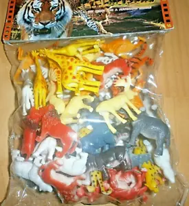 Restposten 96 x wilde Tiere, Zootiere, Mitgebsel für Kindergeburtstag R 75 - Bild 1 von 3