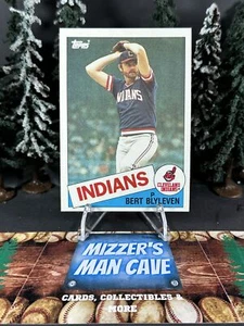 1985 Topps Baseball Bert Blyleven Indians Base Card Guardians 355 - Picture 1 of 2