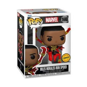 Funko Pop! Figura Vinilo Miles Morales Iron Spider Chase #1448 | PopShield Protec - Imagen 1 de 1