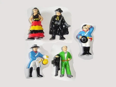 THE LEGEND OF ZORRO MINI FIGURINES SET MARAJA - FIGURES COLLECTIBLES MINIATURES Cover