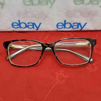 ✅️⭐️ TORY BURCH TY 2064 1561 Cristal Verde Tortuga 52□16 135 Anteojos "Marco" Foto 1 de 4