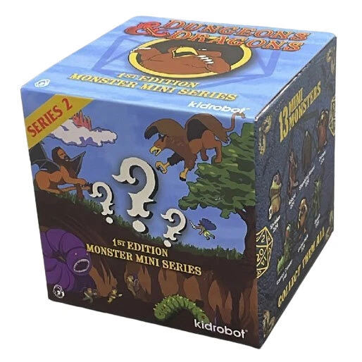 Kidrobot - Dungeons & Dragons Monster Mini Serie 2 Figura - PACK [1 personaje] Foto 1 de 1