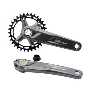 SHIMANO DEORE FC-M5100 2-PIECE CRANKSET 1x11/10-SPEED 170MM 32T BB MT501 - Picture 1 of 8