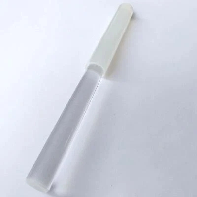 1x Crystal Mallet Meditation Accessory Clear for Singing Bowl Outdoor Office - Image 1 of 4