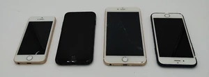 LOT OF 4 USED IPHONES FOR PARTS OR REPAIRS iPhone S iPhone SE iPhone - Photo 1 sur 10