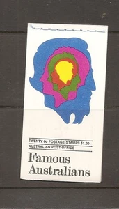 Australia SC # 454a-455a-456a-457a Famous Australians.Complete Booklet . MNH - Picture 1 of 1