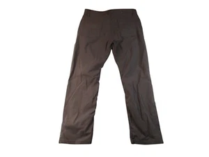 Prana Brion Performance Pants Mens 34x32 Black Quick Dry Utility Slim Fit Hiking - Picture 1 of 14