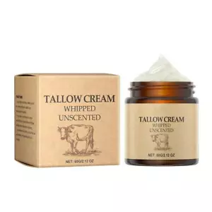 Sego di Manzo per Viso, Crema Idratante Viso Sego 60G Erba Montata Biologica Fed8 - Foto 1 di 20