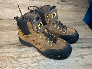 New Men’s Size 10 CAT Men's Threshold Waterproof Work BOOTS Caterpillar .. - Picture 1 of 10