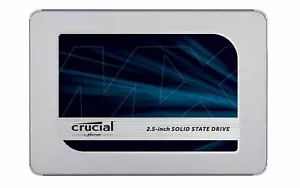 Crucial SSD 2TB 1TB, 500GB, 240 250GB, MX500 BX500 Up to 560 MB/s SATA 2.5 Inch - Picture 1 of 32