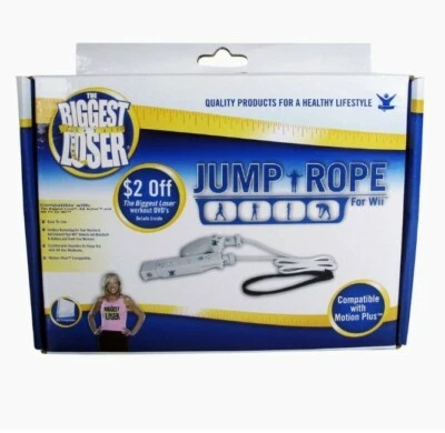 The Biggest Loser Jump Rope for Nintendo Wii Compatible w/Motion Plus Ships Free - Image 1 of 4