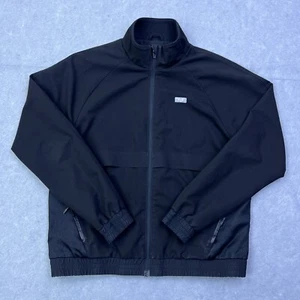 Figs Sydney Scrub Jacket Womens XS Black Performance Full Zip Medical Nurse READ - Picture 1 of 14