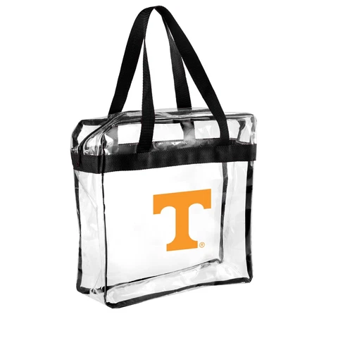 Tennessee Volunteers CLEAR Messenger Bag Reusable Tote Purse Security Stadium Cover