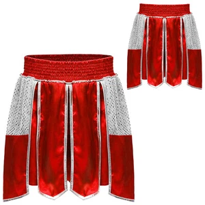 Kids Boys Shorts Theme Party Tracksuit Middle Waist Sportswear Junior Sequins - Picture 1 of 50