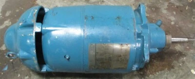 US Electrical Motors E-879176 Severe Duty Motor 3PH 3600RPM 5HP Tapered Shaft - Image 1 of 4