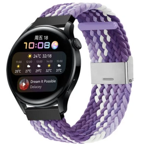 Suitable For Samsung Watch4/5 40mm 44mm Watch Nylon Woven Buckle Strap - Picture 1 of 26