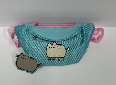 NEW - Pusheen Spring 2019 Box Exclusive Blue Pink Fanny Pack Bag - Image 1 of 4