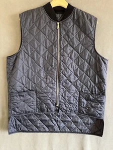Field & Stream Men's Quilted Sportsman Vtg Zip Vest Navy Blue Size XL Size XXL - Picture 1 of 8