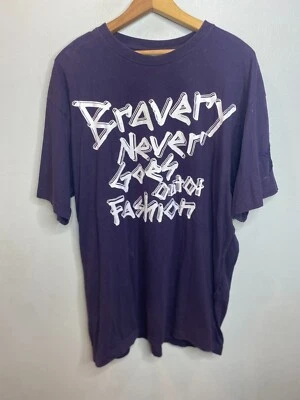 Blac этикетка футболка S/S ворота мужской размер 2XL фиолетовый хлопок - Изображение 1 из 4