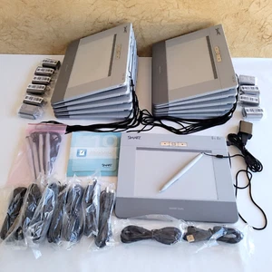 11 Unit Smart Slate WS200 Graphics Tablet Wacom w/Charger Battery Dongle Pens - Picture 1 of 10