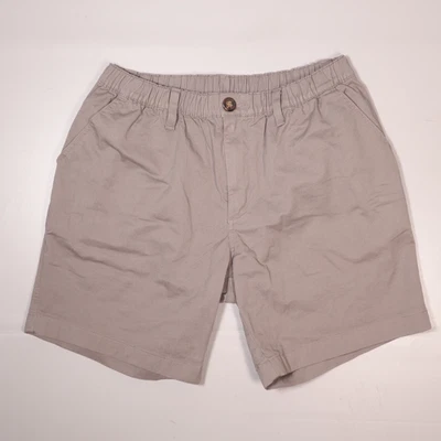 Шорты мужские Chubbies оригинальные средние серые хлопчатобумажные эластичные на талии китайские 7 дюймов по внутреннему шву - Изображение 1 из 4