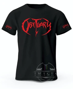 T-SHIRT OBITUARY death metal BAND maglietta TSHIRT MUSIC - Imagen 1 de 2