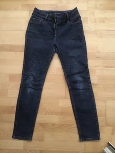 Jasper Conran Ladies Blue Skinny Jeans Size 14R - Picture 1 of 8