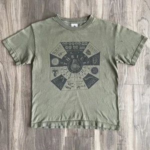 Vintage Thrice Band T-Shirt Size XS Emo Rock Hardcore Hopesfall Trustkill Rare - Picture 1 of 4