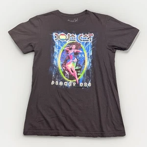 Doja Cat Planet Her Pop Lightning Music Singer Merch Black Graphic T-Shirt Sz S - Picture 1 of 7