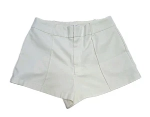 For Love & Lemons Ivory Shorts High Waist Dressy Casual Size Large - Picture 1 of 5