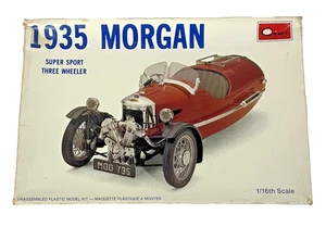 Minicraft 1935 Morgan Super Sport Three Wheeler Vintage Modellauto Neu Open Box - Bild 1 von 5