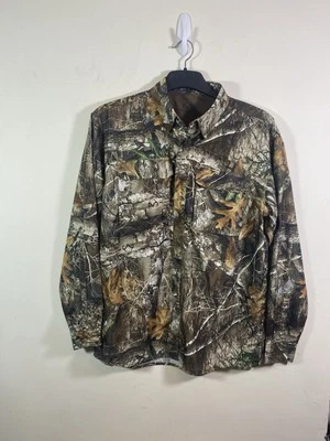 Realtree Edge Camo Scent Blocker Snap Up Long Sleeve Shirt - M/M - Image 1 of 4