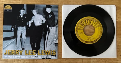 45 7" SP JERRY LEE LEWIS SUN RECORDS 267 WHOLE LOTTA SHAKIN GOIN ON Foto 1 de 2