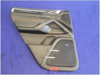 2011-2014 Porsche Cayenne 3.0L Diesel Driver Rear Door Panel Black 2465 — 第 1/4 张图片