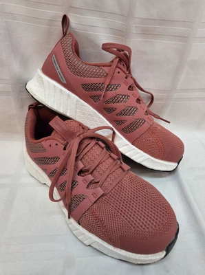 Zapato de seguridad para mujer Reebok talla 8M Fusion Flexweave trabajo construcción coral óxido Foto 1 de 4