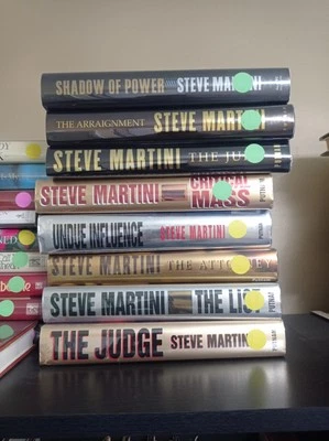 Lot of 10 Signed First Edition Hardcover Bestsellers Thrillers -read description - Image 1 of 4