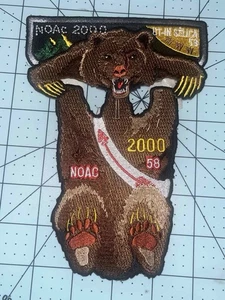 UT-IN SELICA 58 NOAC 2000 SET FLAP BOY SCOUT ORDER ARROW OA BSA (TENN25) - Bild 1 von 1