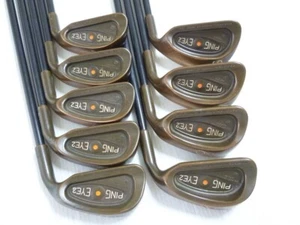 Ping Eye2+ Beryllium Copper Orange Dot Iron Set #2-9,W,S(10Clubs) /& Red Dot #1 - Picture 1 of 23