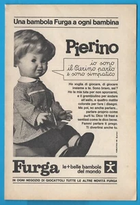 FURGA Pierino Bambola pubblicità advertising werbung italian clipping MA1290 - Bild 1 von 1