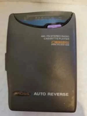 🔥 Walkman Reproductor de Cinta de Cassette AM/FM Portátil Koss Años 90 De Colección - No Funciona Foto 1 de 4