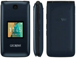Telefono Alcatel Go Flip 4044 W blu (T-Mobile) 4G VoLTE flip sbloccato - Foto 1 di 5