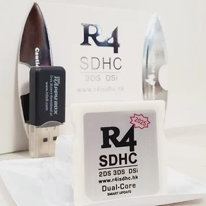 2025 R4 DUEL CORE SMART UPDATE SDHC R4 SDHC für DS/3DS/2DS Revolution. SCHNELLER VERSAND - Bild 1 von 17