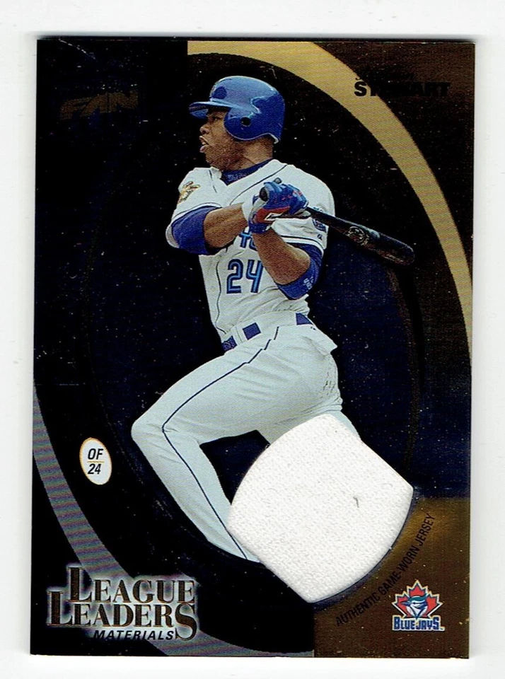 Shannon Stewart 2002 Donruss Best of Fan Club League Leaders Materials #LL28  - Image 1 of 1