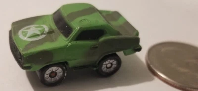 Micro Machines CHEVY CAMARO VINTAGE GALOOB 1986 MILITARY ARMY CAMO Foto 1 de 4