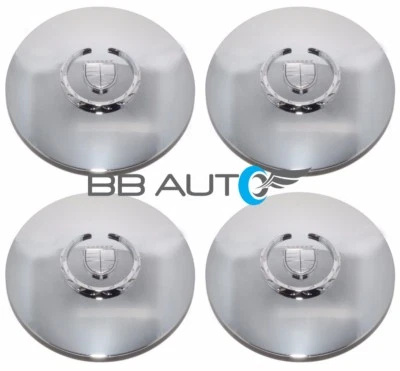 2003-2006 CADILLAC ESCALADE ESV EXT 17" 20" CHROME WHEEL HUB CENTER CAPS SET NEW - Image 1 of 4