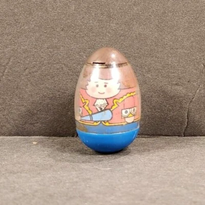 FIGURA DE COLECCIÓN 1975 HASBRO WEEBLES AZUL PIRATA HOMBRE WEBLE BAMBOLEO 1,75" ALTO Foto 1 de 4